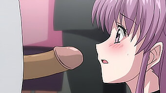 White Girl With Big Natural Tits Gets Cumming In Anime Sex Scene