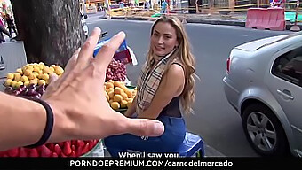 Hot Latina Babe Gets Picked Up For Passionate Sex In Public