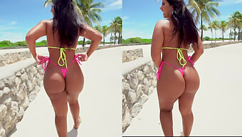 Peter Green Indulges In Rose Monroe'S Flawless Latina Curves And Ample Buttocks