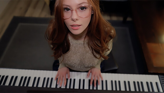 Pov Video Of A Student'S Naughty Piano Lesson With A Hot Teacher