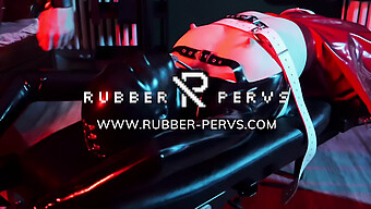 Rubber Clinic Fetish With Solo Play And Fucking Machine