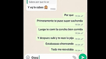 Chat Whatsapp Calda Con La Mia Ragazza Dopo Un Incontro Intimo